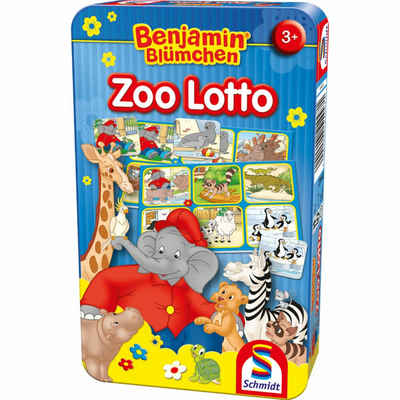 Schmidt Spiele Spiel, Benjamin Blümchen Zoo Lotto