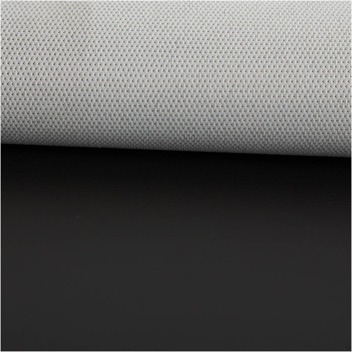 SCHÖNER LEBEN. Stoff Kunstleder Polsterstoff schwarz Meterware 140cm pflegeleicht, abwaschbar