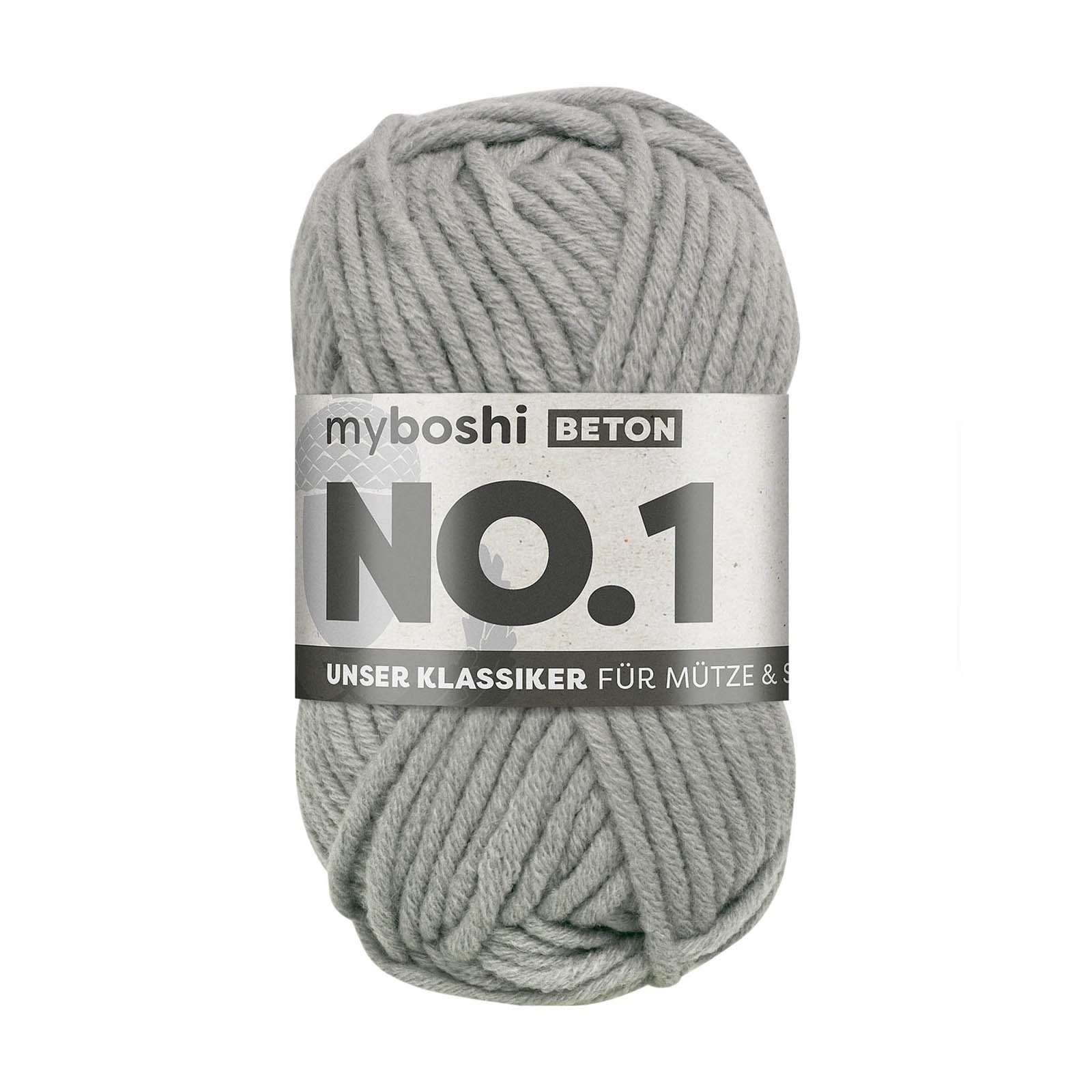 myboshi 50 Gramm myboshi NO. 1 Farbauswahl Bastelgarn, 125 m
