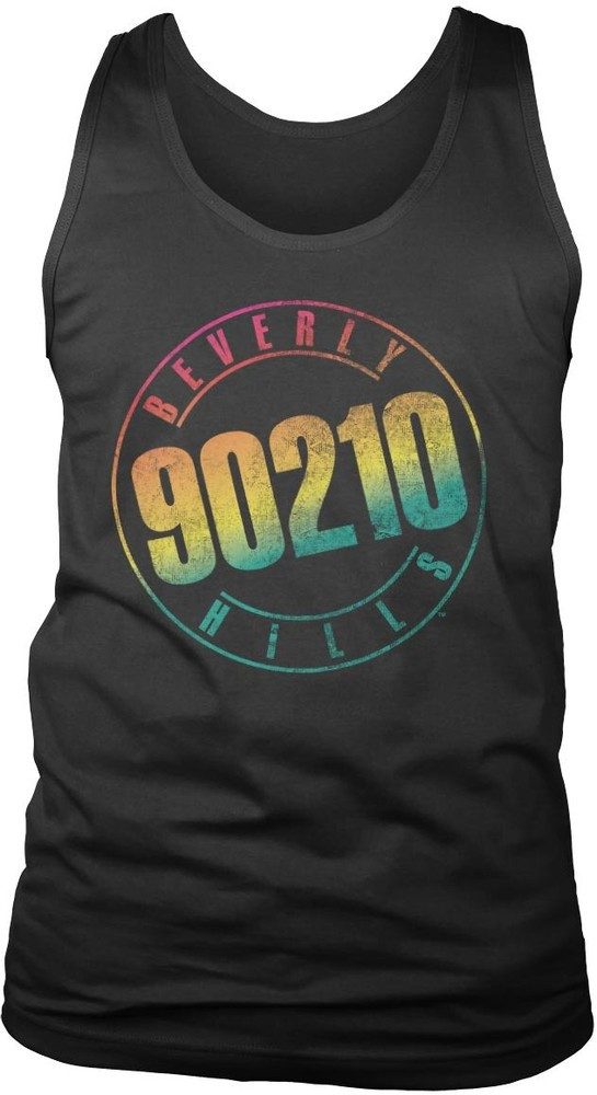Beverly Hills 90210 T-Shirt Distressed Logo Tank Top