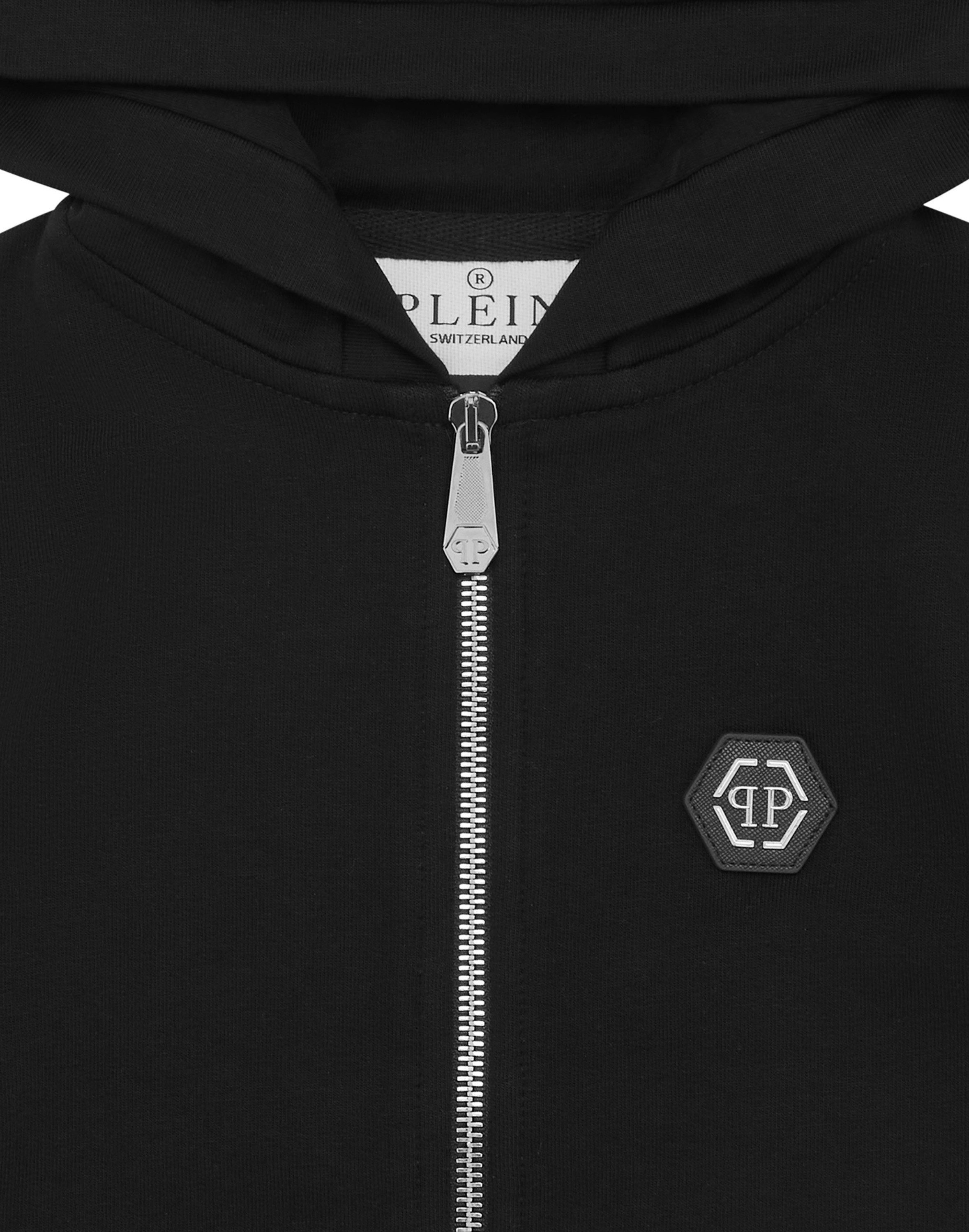 PHILIPP PLEIN Kapuzensweatjacke Teddy