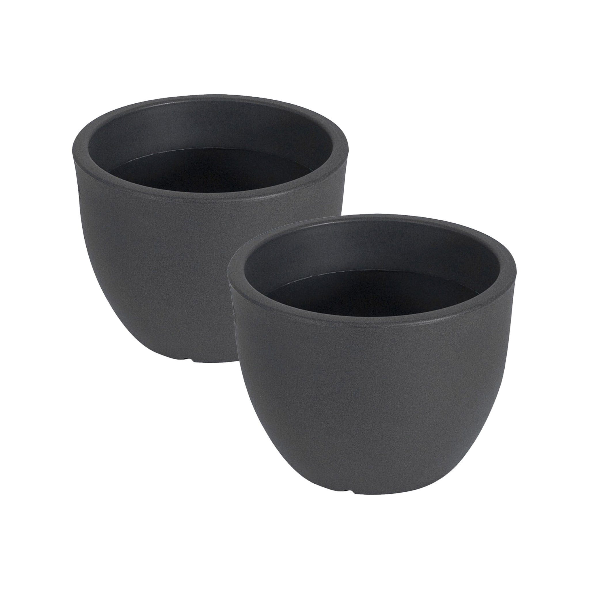 VidaAtHome.de Pflanzkübel Pflanzkübel MILANO ø 40er - 2er Set