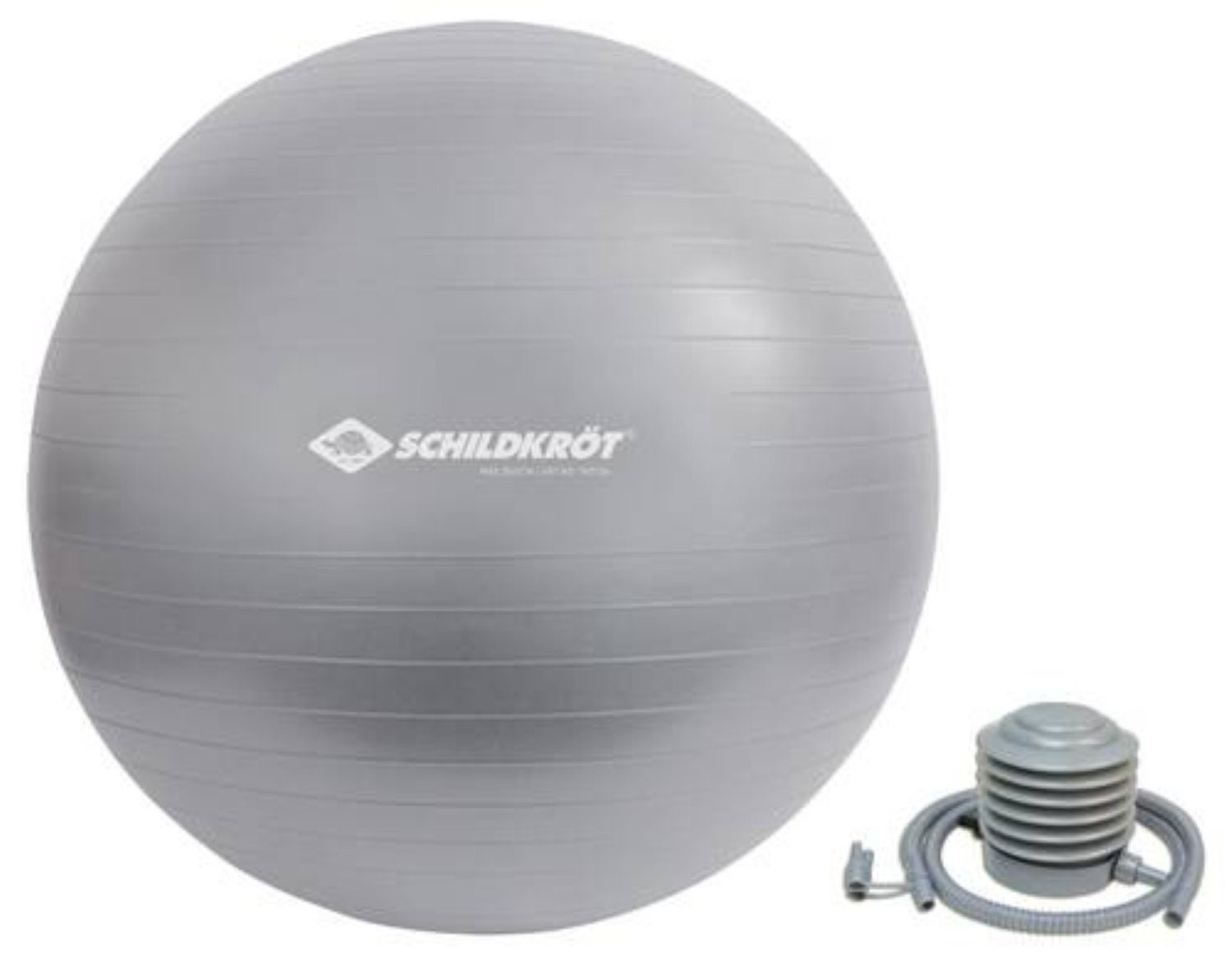 Schildkröt-Fitness Gymnastikball GYMNASTIKBALL 65 cm, (silver)
