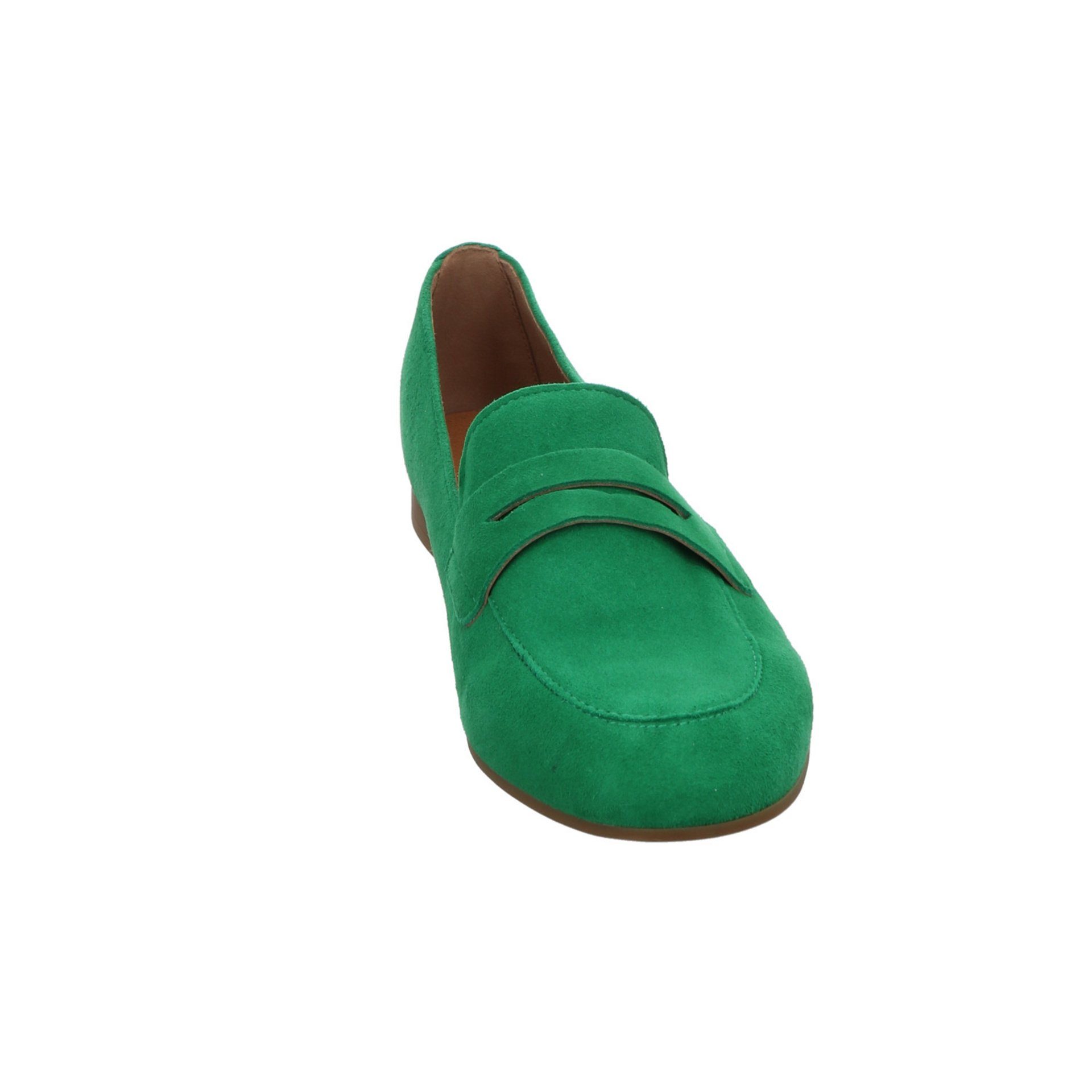 Kapsel-Koll Slipper Schuhe Slipper verde Gabor Damen Slipper Veloursleder