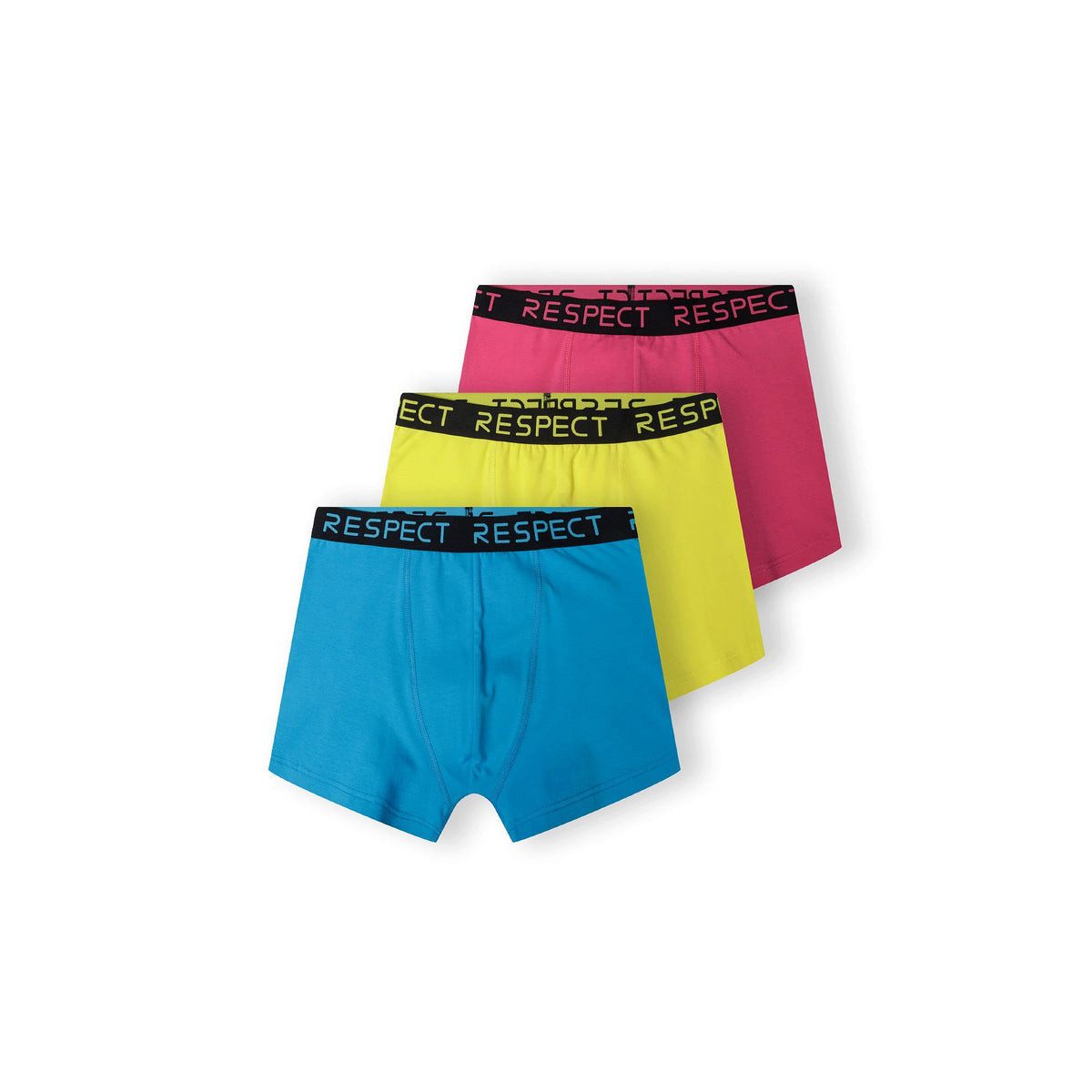 MINOTI Boxershorts für Herren mit Logo-Bund (Packung, 3-St) 3er-Pack, farbiger Schriftzug
