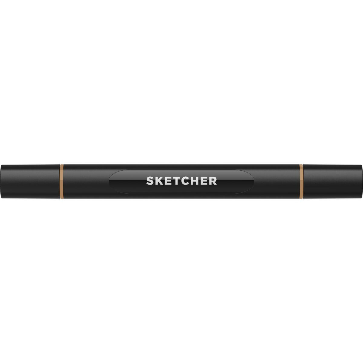 Filzstift Twinmarker Sketcher brush+chisel BE455 karamell.