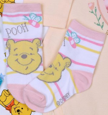 Sarcia.eu Haussocken Winnie the Pooh Sockenset für Mädchen, lange Socken, 4 Paar