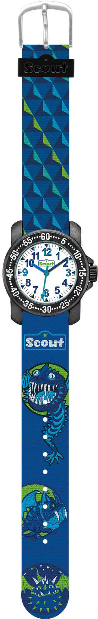 Scout Quarzuhr Action Boxs, 280376015, Lernuhr, ideal auch als Geschenk