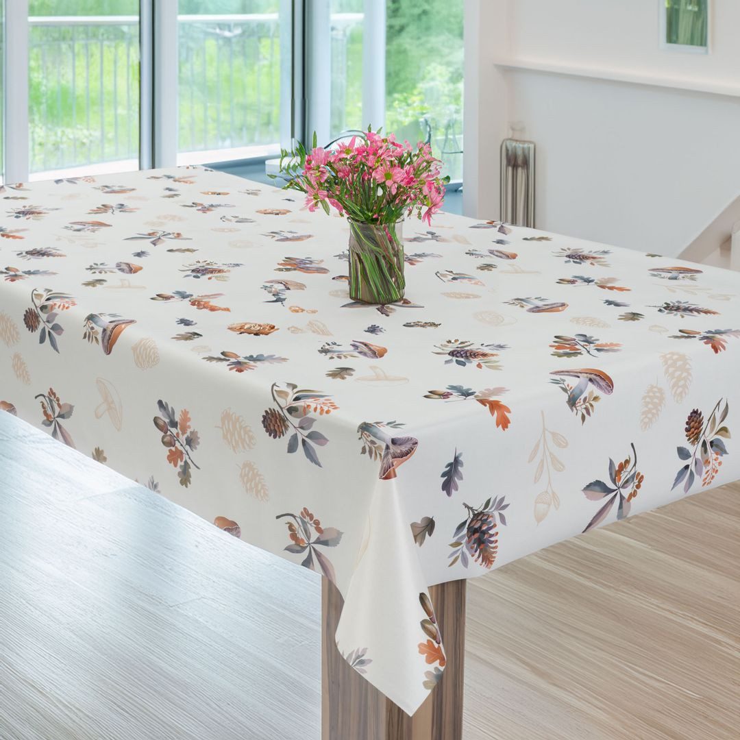 laro Tischdecke Wachstuchtischdecke Herbst Mix PVC Eckig – Bild 5 von 5
