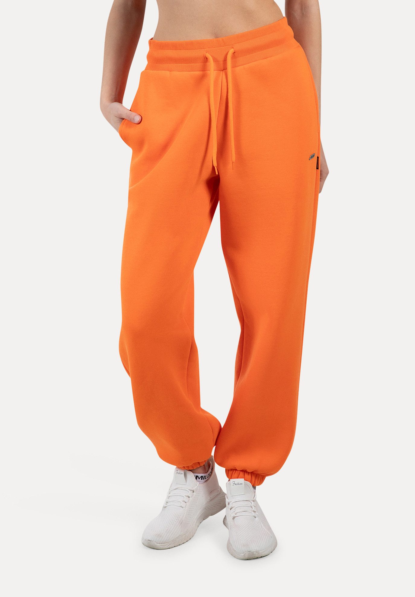 Smilodox Jogginghose Laurena, Regular Fit Sweathose mit Kordelzug am Bund, günstig online kaufen