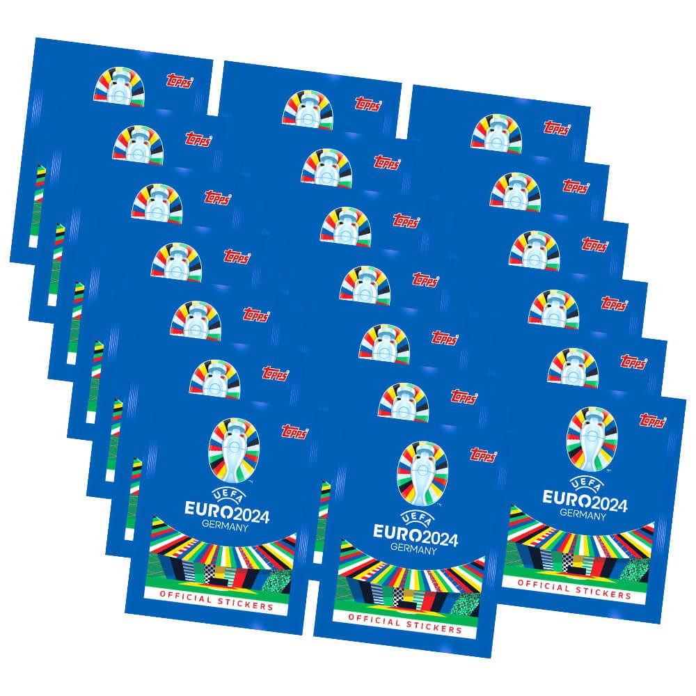 Topps Sticker Topps UEFA EURO 2024 Sticker Fußball EM Sammelsticker