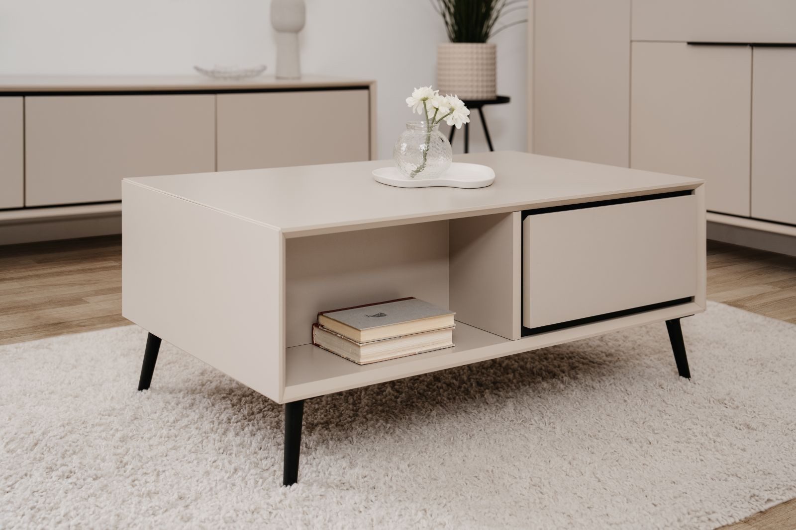 möbelvita Couchtisch Aurora 55A Couchtisch, sand günstig online kaufen