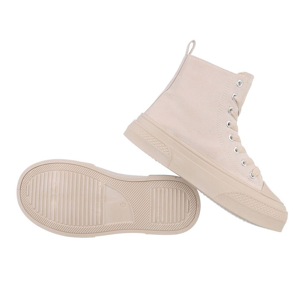 Ital-Design Damen High-Top Freizeit Sneakerboots Keilabsatz/Wedge günstig online kaufen
