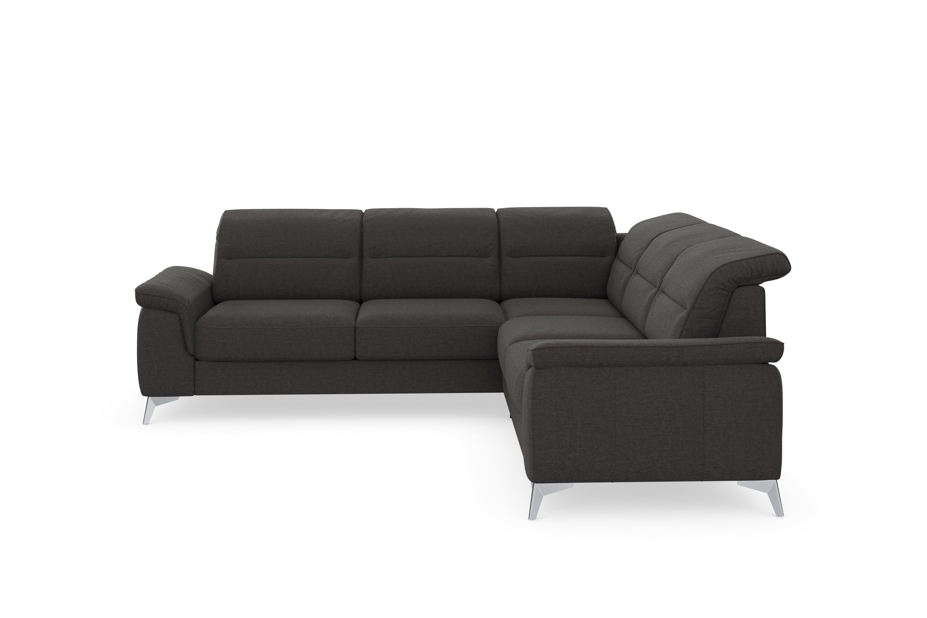 sit&more Sinatra, Kopfteilverstellung Ecksofa mit Armteilfunktion und optional