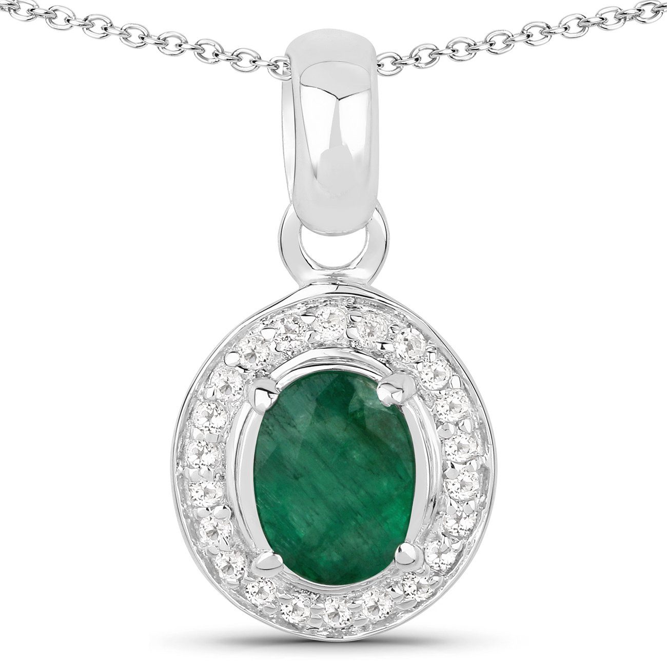 XEN Kette mit Anhänger silberfarben...