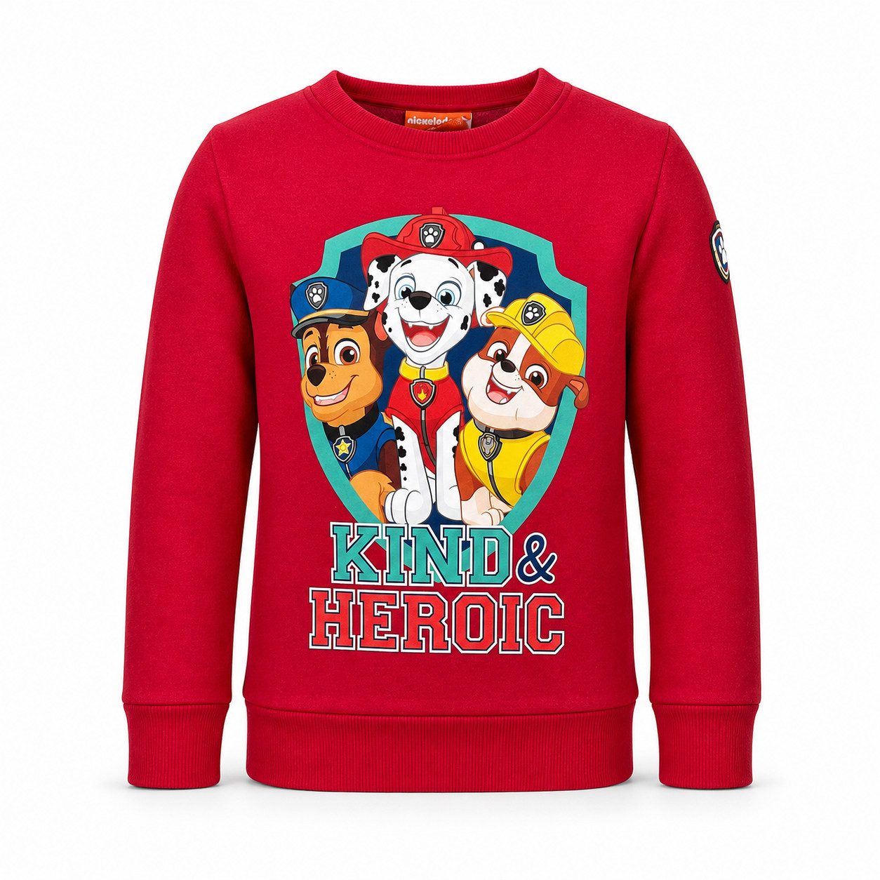 PAW PATROL Sweater Paw Patrol Chase Rubble Kinder Jungen Pullover Pulli Sweater Gr. 98 bis 134