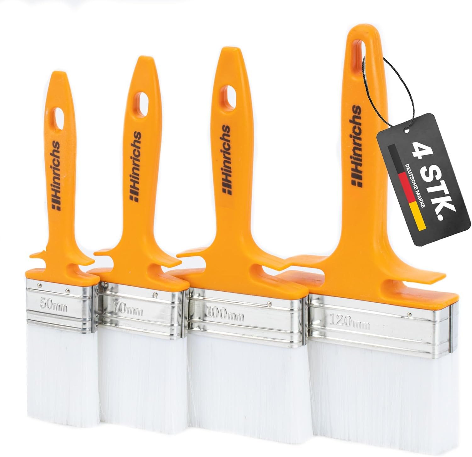 Hinrichs Lasurpinsel Lasurpinsel Set - 4 Pinsel