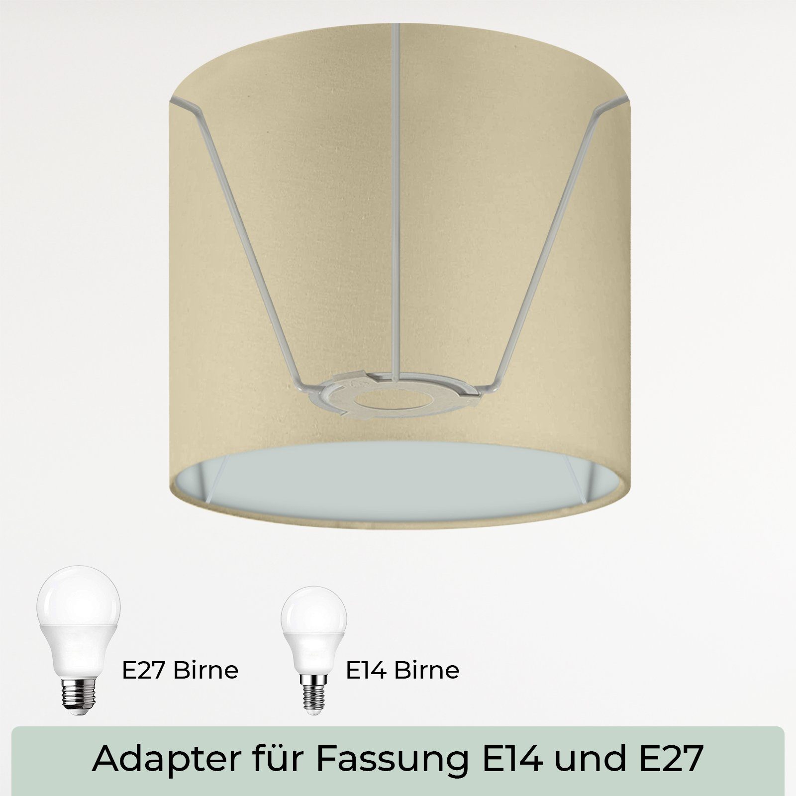 Wogati Lampenschirm Premium Hänge- und Stehlampe – Bild 4 von 5