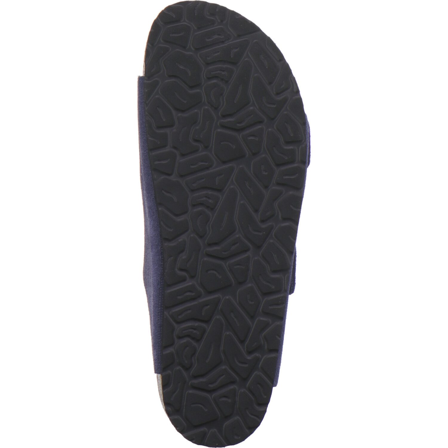 AFS-Schuhe 210053 Zweischnaller Pantolette für Damen mit Fußbett, bequeme Sandalen aus Leder