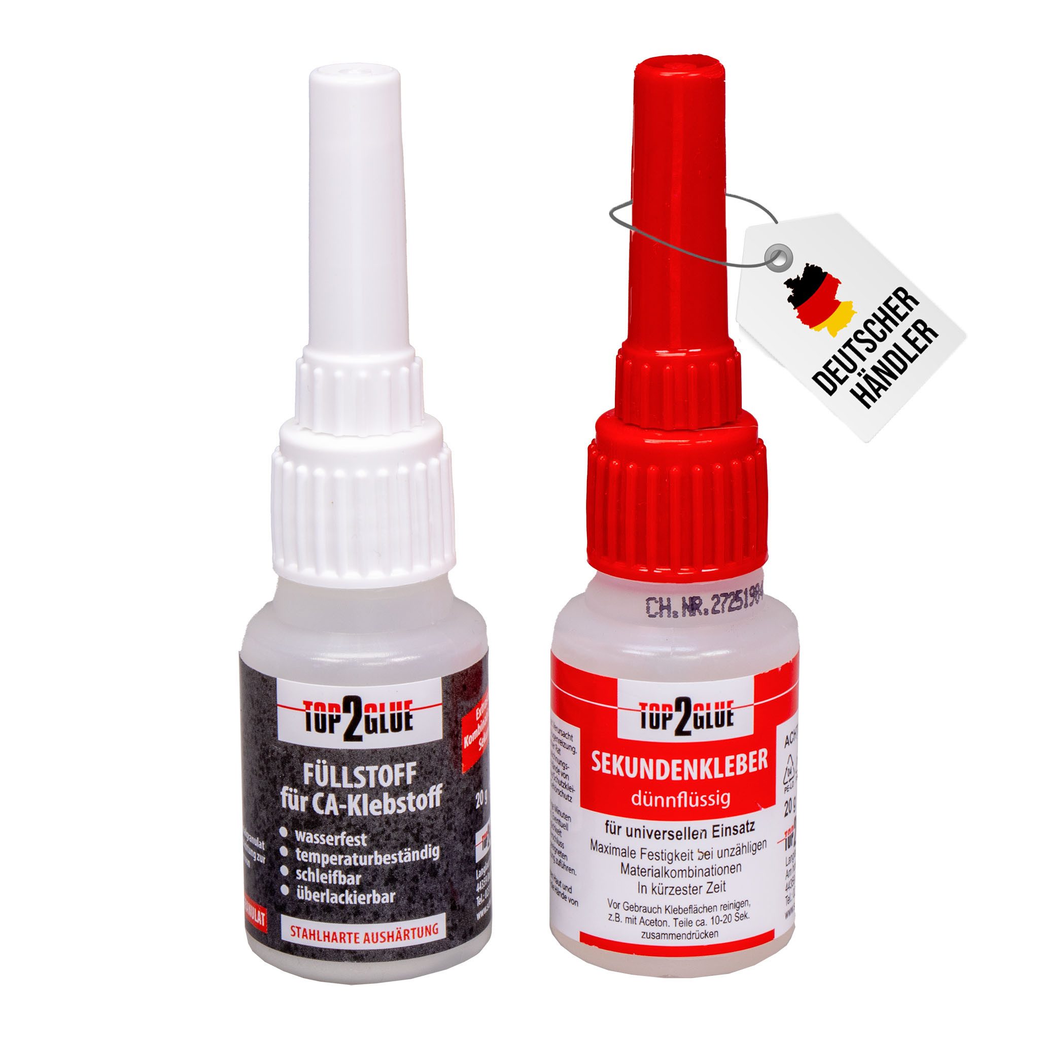 Top2Glue Клей момент Top2Glue Клей момент Schweißnaht 20g dünnflüssig mit Granulat 20g, (1-tlg)