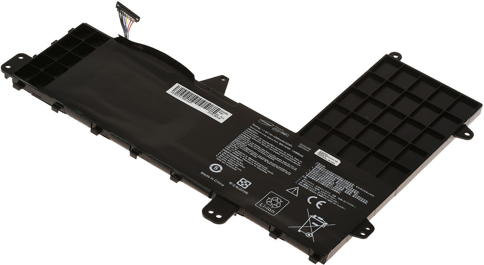 Powery Akku für Asus Typ B21N1506 Laptop-Akku 4200 mAh (7.6 V)