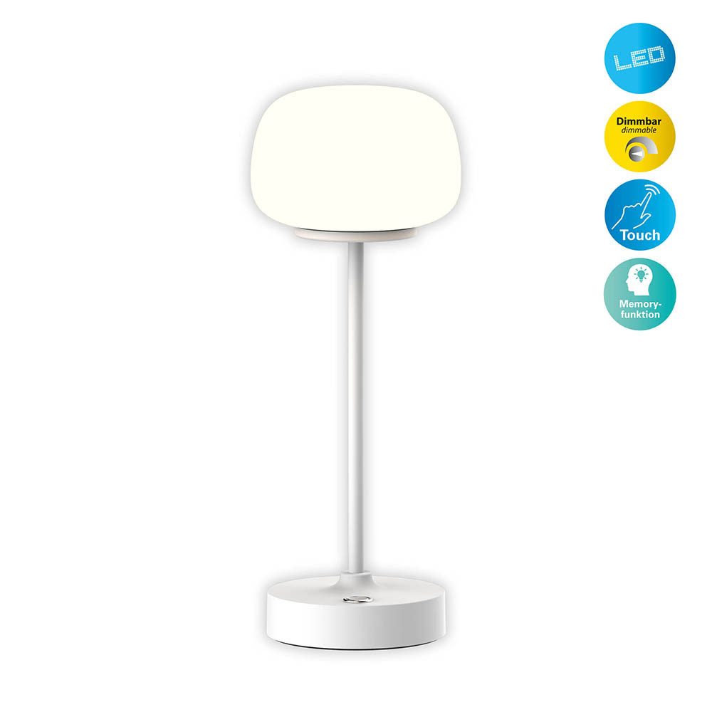 näve LED Tischleuchte Pina, Dimmfunktion, Ein-/Ausschalter, Memoryfunktion, günstig online kaufen