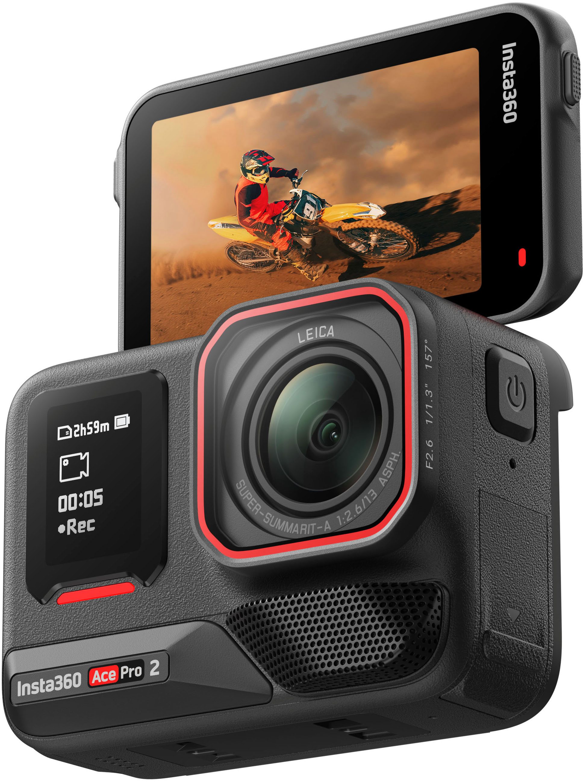 Insta360 Ace Pro 2 Standard Bundle Action Cam (8K, WLAN (Wi-Fi), Bluetooth)