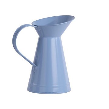 esschert design Kanne, Kanne Blautöne Metall 900 ml 18,5 x 12,5 cm