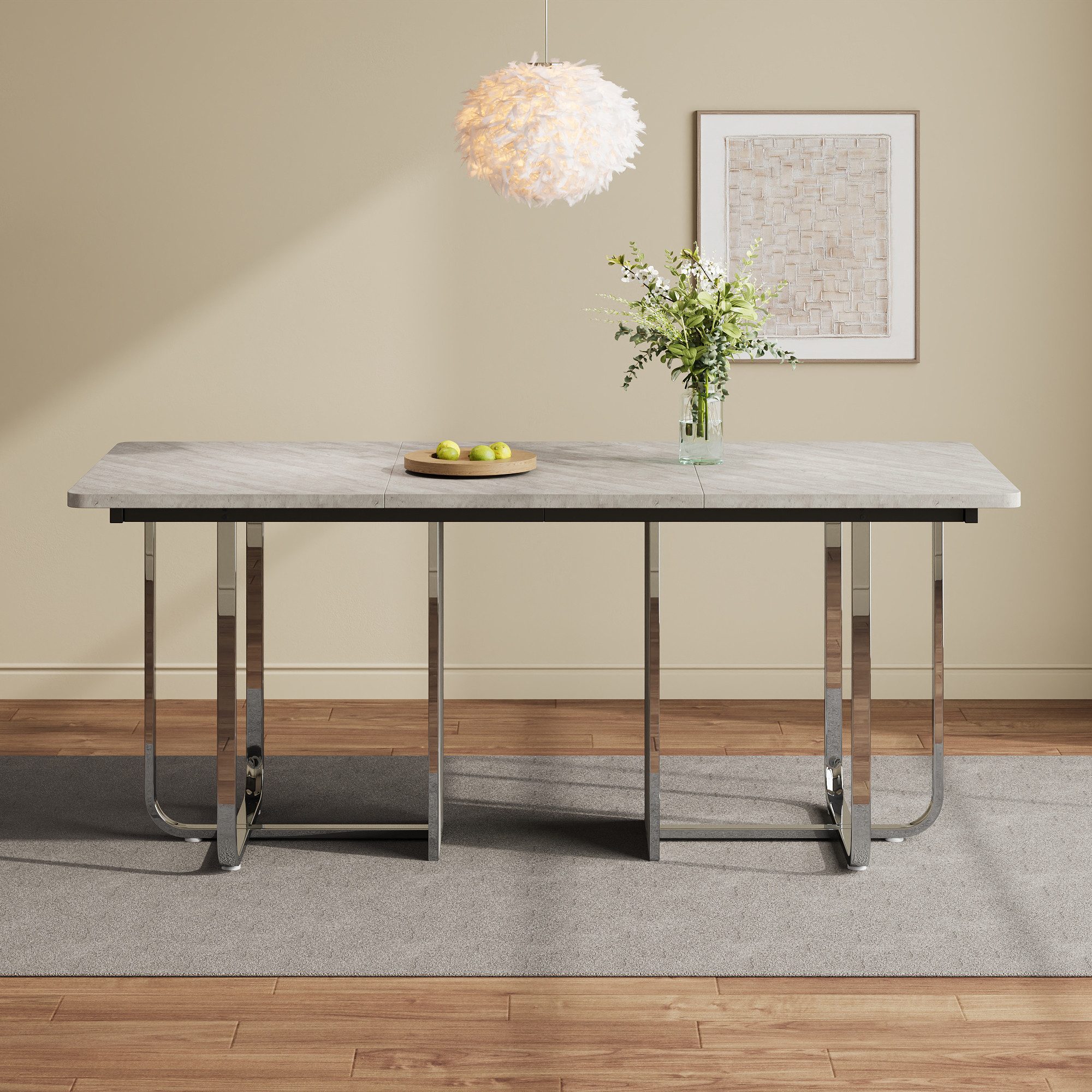 Flieks Esstisch (L180*B80*H75 cm, für 4–8 günstig online kaufen