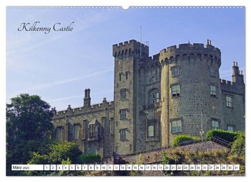CALVENDO Wandkalender Irland - Abteien und Burgen (Premium, hochwertiger DIN A2 Wandkalender 2023, Kunstdruck in Hochglanz)