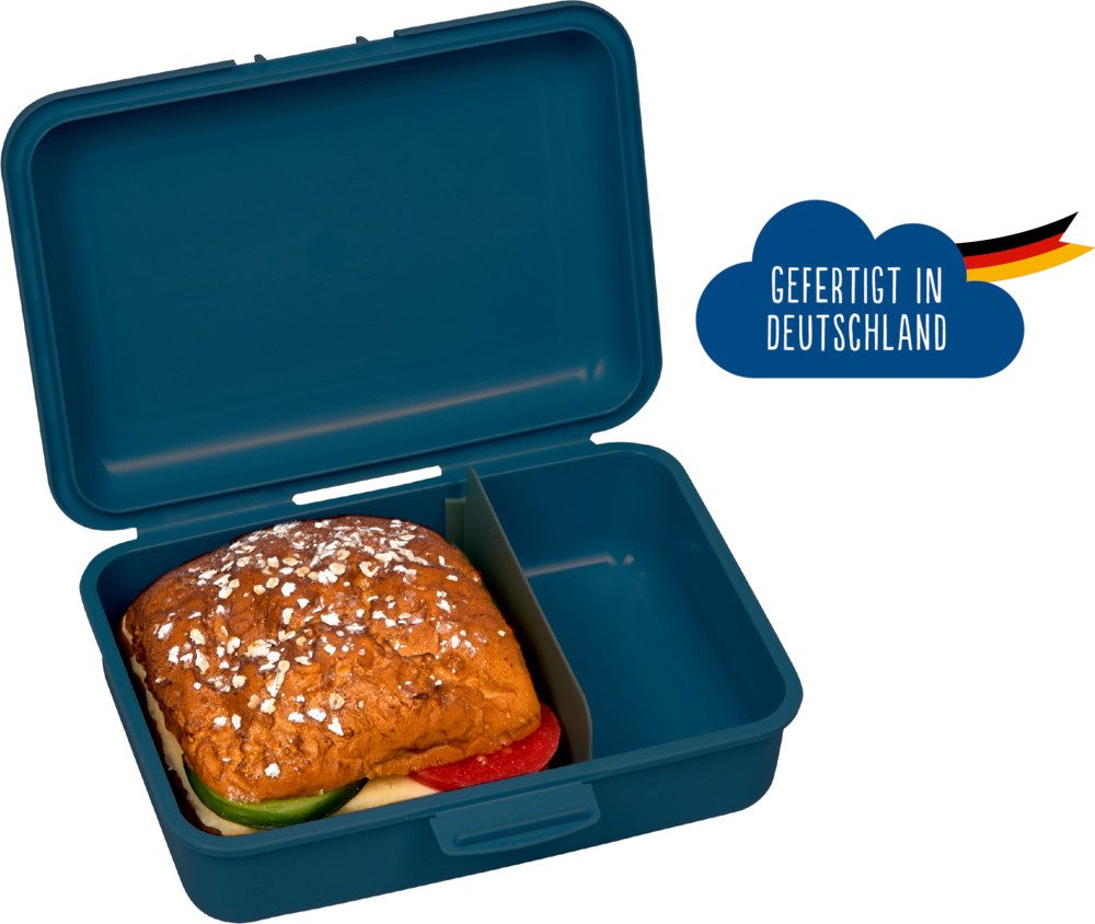 COPPENRATH DIE SPIEGELBURG Lunchbox Kl. Butterbrotdose Feuerwehr - Wenn ich mal groß bin, Kunststoff, (Set, 2-tlg., 1), mit stufenlos verstellbarer Trennwand – Bild 2 von 2