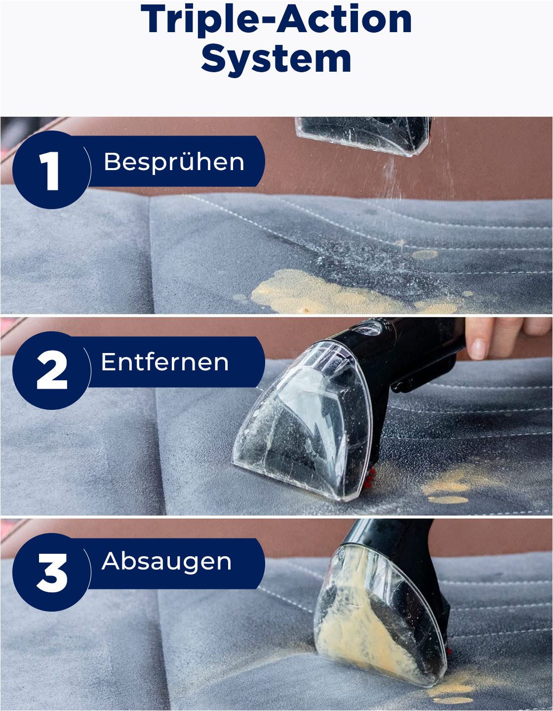 Bissell Wasch-Sauger SpotClean C3 Essential, 340 W, beutellos