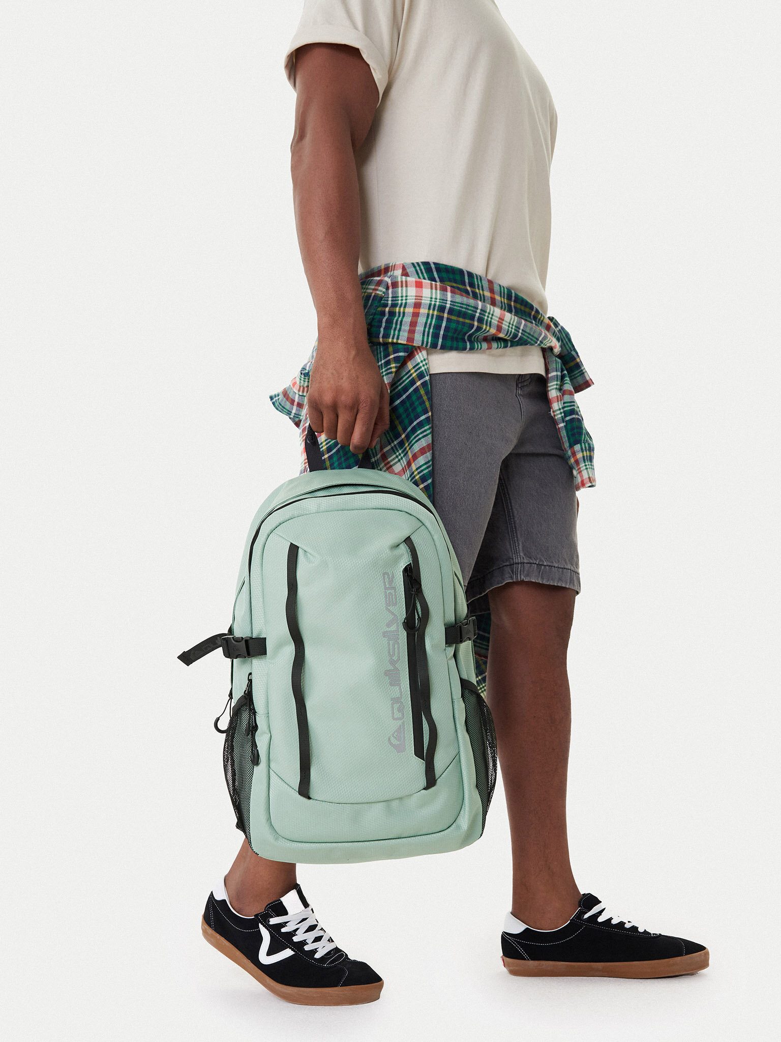 Quiksilver Freizeitrucksack Quiksilver Unisex-Rucksack Schwarz, Grün QUIKSILVER-CEOWB-QUIC-F-001-0