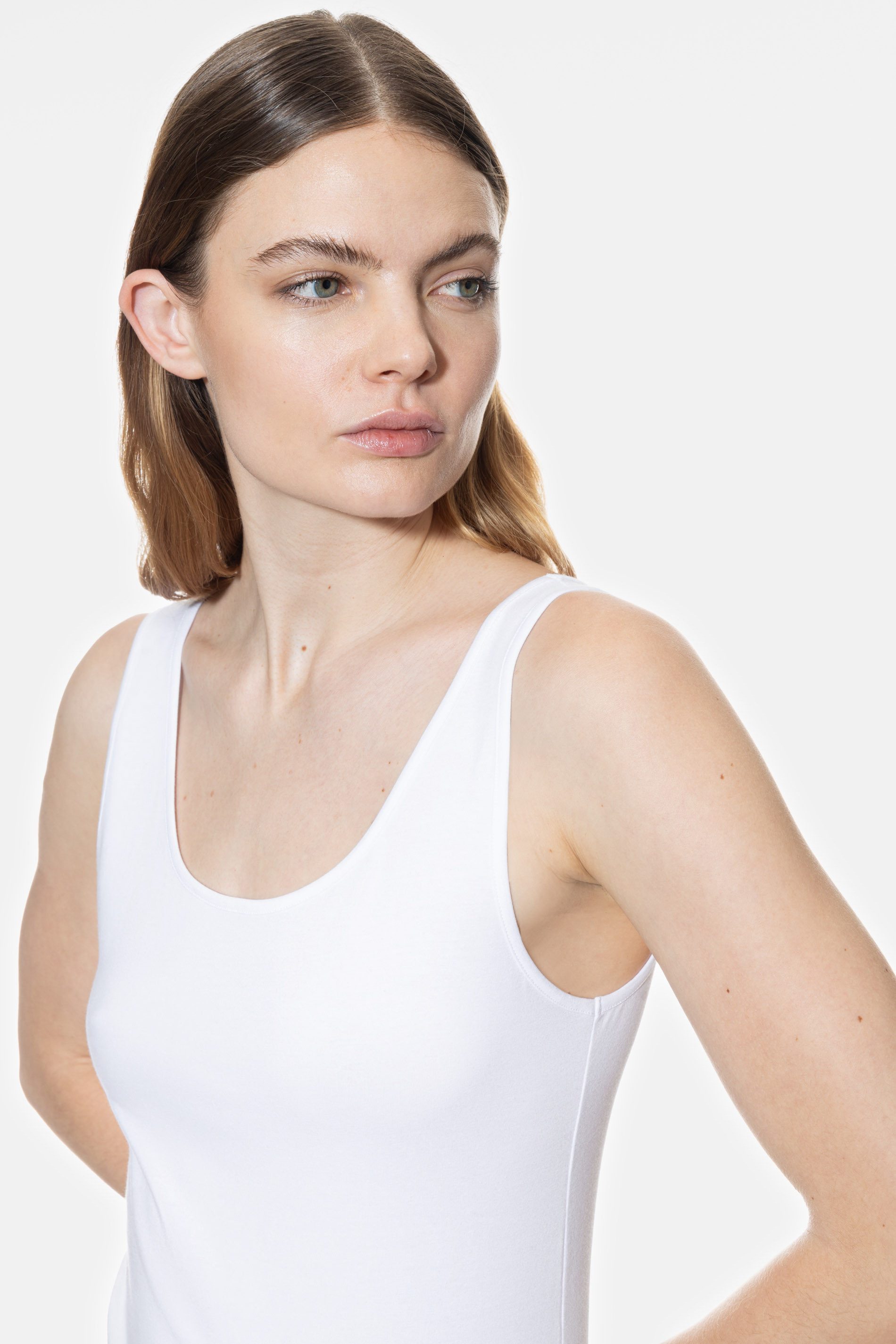 Mey Trägertop Mey Damen Top Serie Comfort Cotton Uni Unterwäsche (1-tlg) – Bild 3 von 4