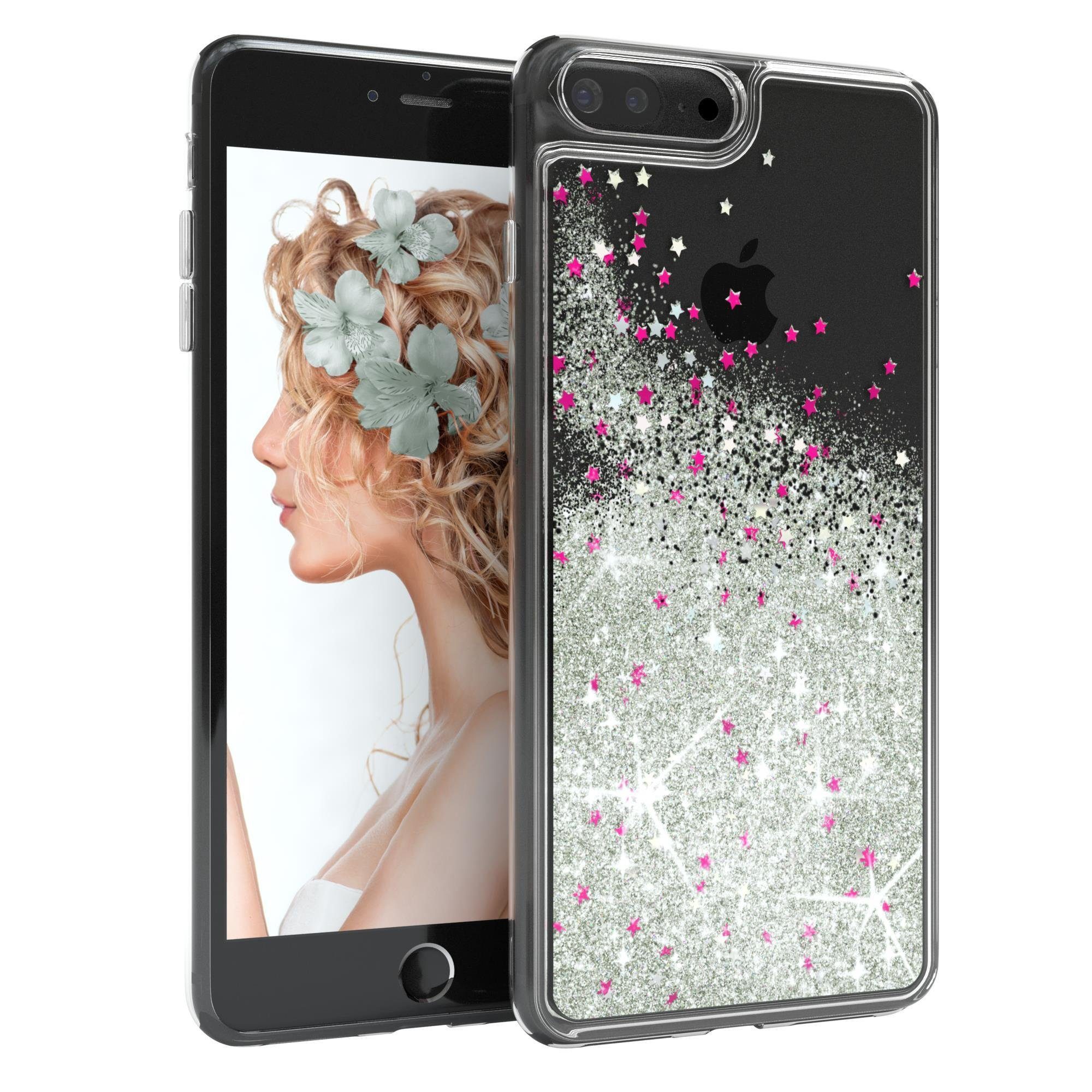 Handyhülle Liquid Glittery Case für iPhone 7 Plus / iPhone 8+