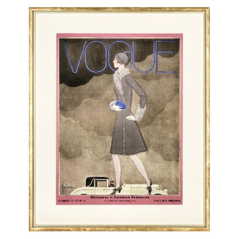 Ablo-Blommaert Wanddekoobjekt Vogue Cover September 1928 (65x80cm)