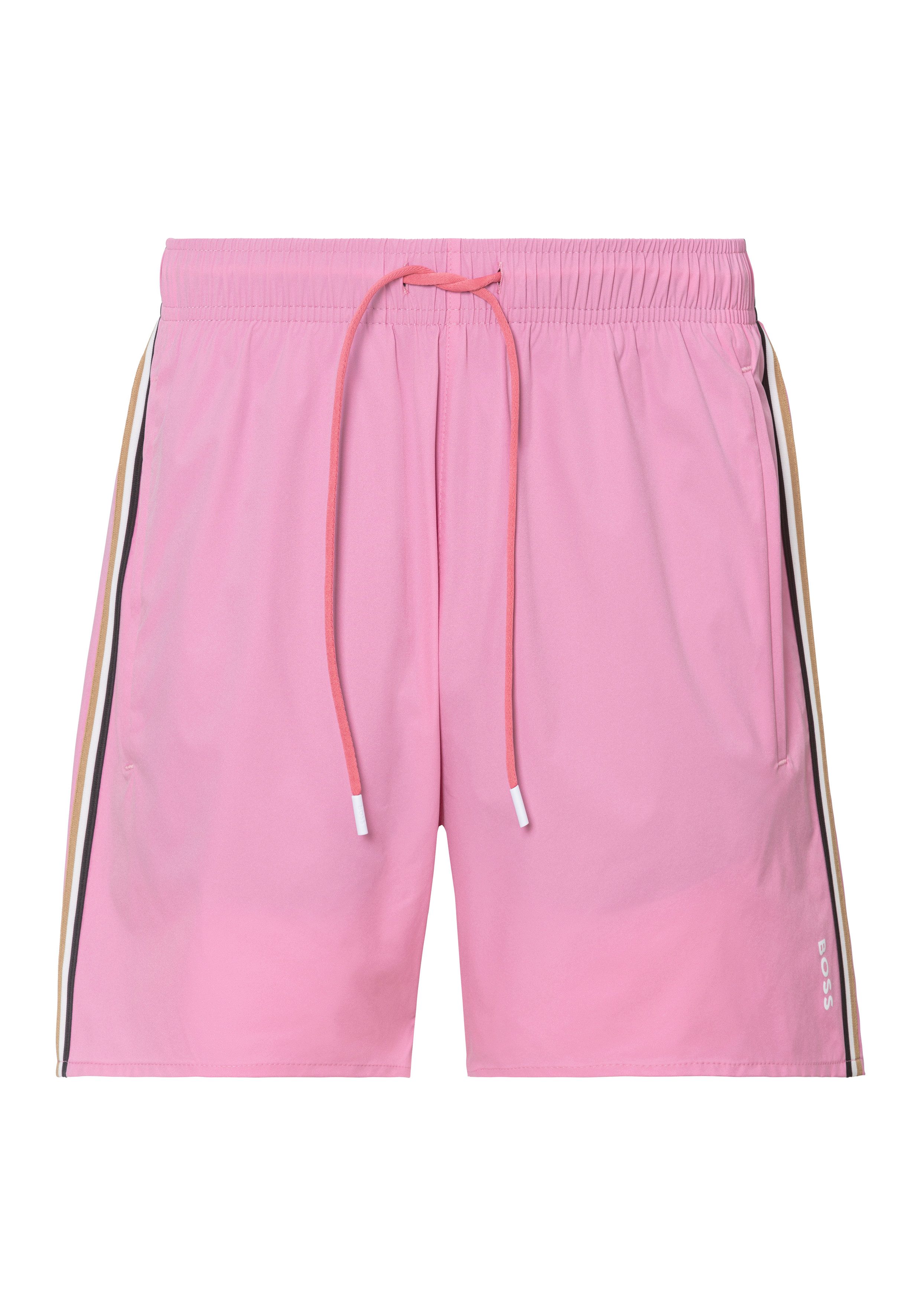 BOSS Badeshorts Iconic mit seitlichen Kontraststreifen günstig online kaufen