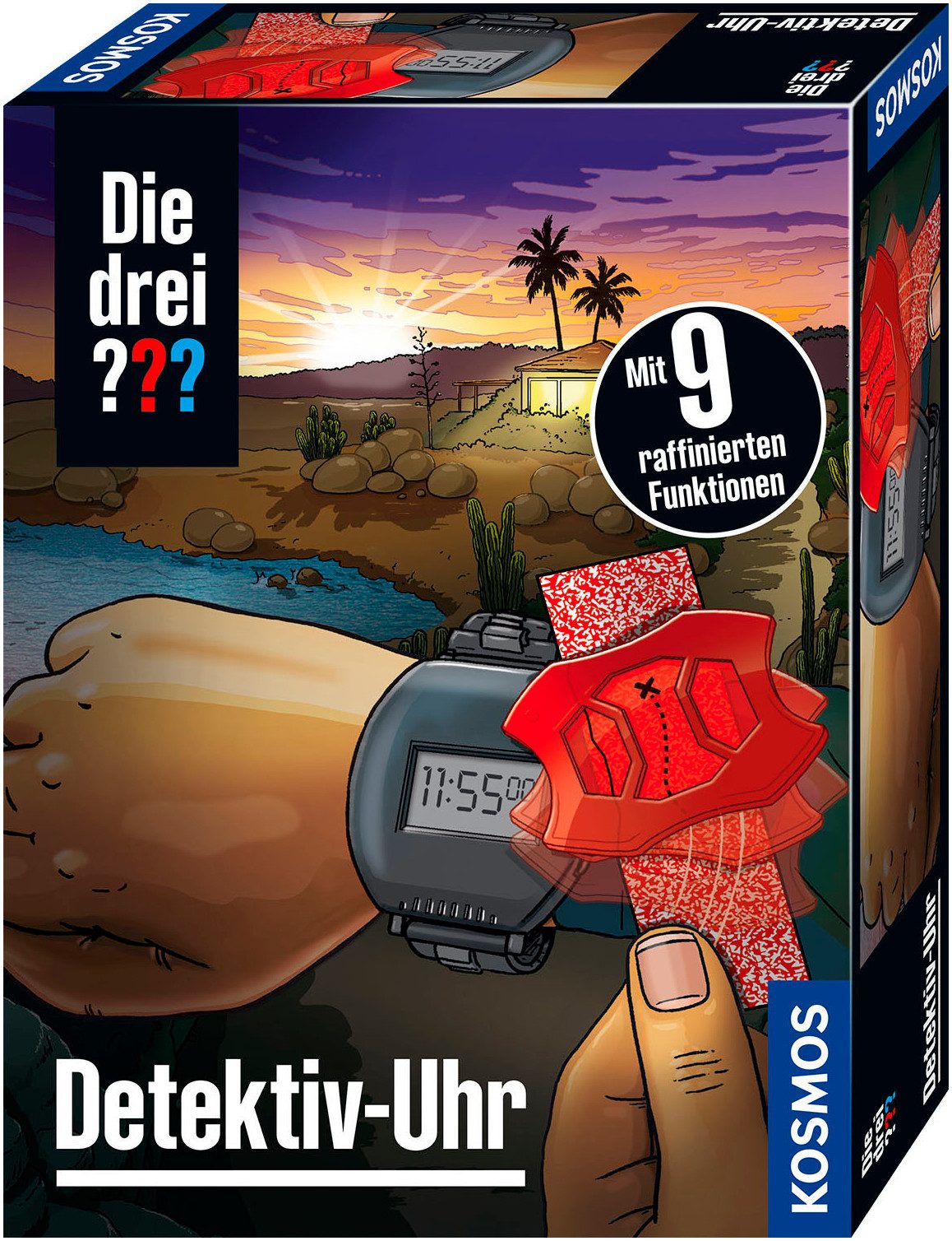 Kosmos Experimentierkasten Die drei ??? Detektiv-Uhr