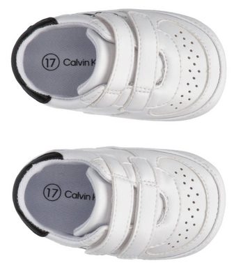 Calvin Klein Jeans Sneaker mit großem Logoschriftzug, Freizeitschuh, Halbschuh, Schnürschuh