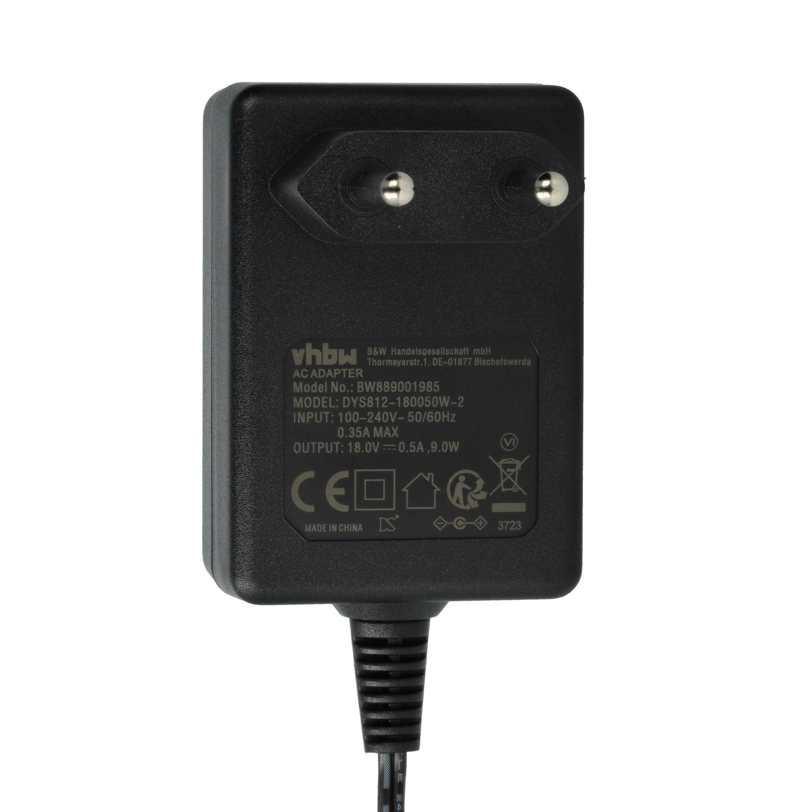 vhbw passend für Rowenta RH6545WH, RH6547WH, RH6543WH Staubsauger / Akku-St Schnelllade-Gerät (1-tlg., Hochwertiges Ladekabel zum sicheren, komfortablen Auflade – Bild 5 von 5