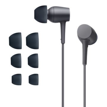 kwmobile 6x Polster für Sony MDR-EX750BT / WI-1000X / WI-H700 / WI-C200 Ohrpolster (3 Größen - Silikon Ohrstöpsel In-Ear Kopfhörer)