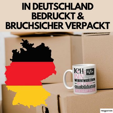 Trendation Tasse Webentwicklerin Ausbildung Start Geschenk Tasse Ich Bin Webentwickleri