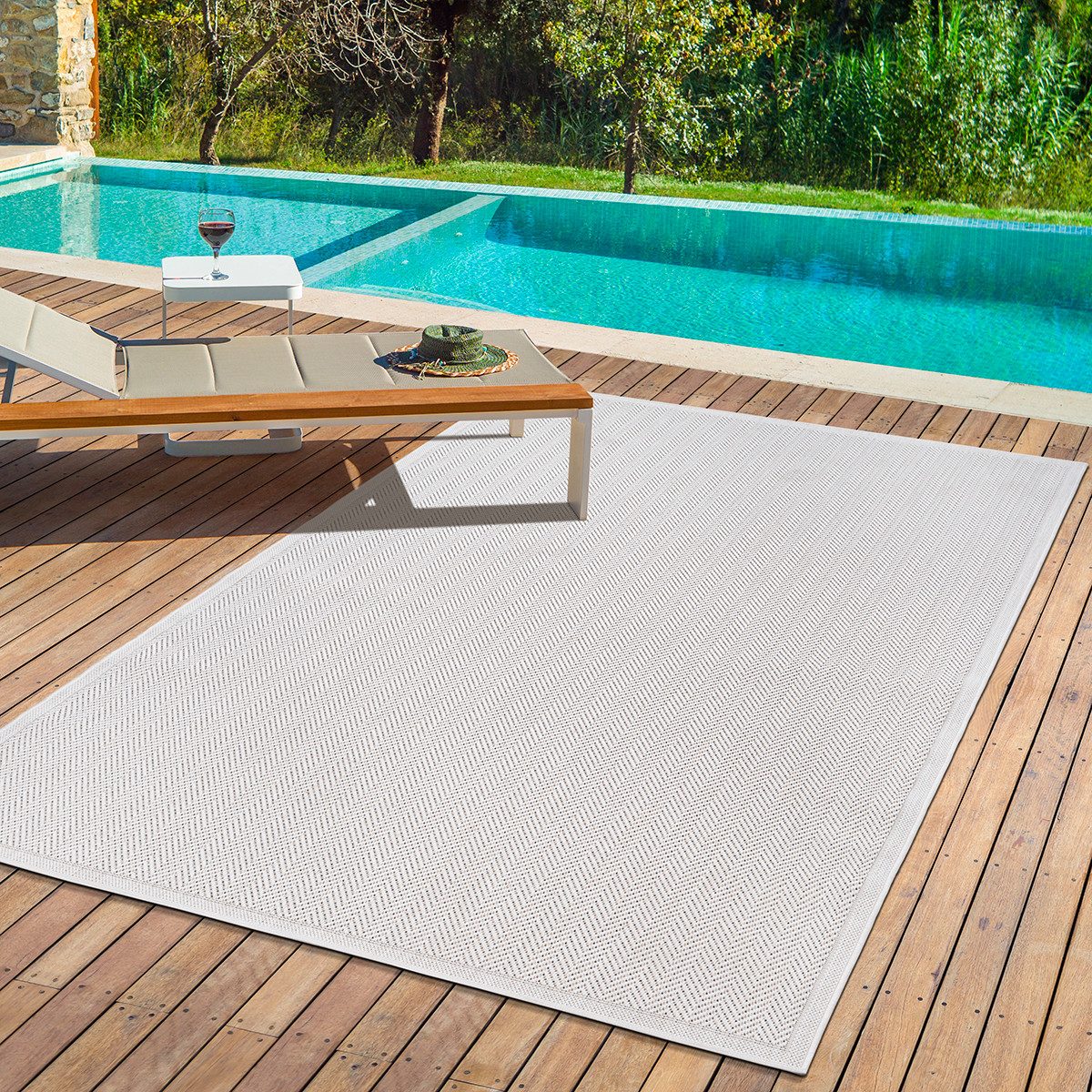 the carpet Teppich Lagos, rechteckig, Höhe: günstig online kaufen