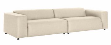 hülsta sofa 3-Sitzer »hs. 432«, wahlweise in Stoff oder Leder, mit niedrigem Rücken