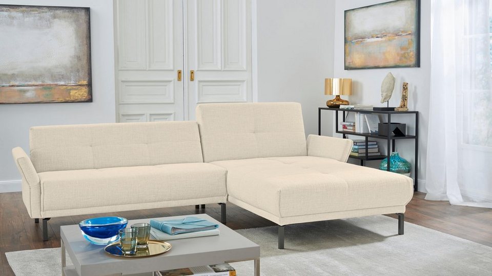 Hülsta Sofa Ecksofa »hs.410«, mit verstellbaren Arm- und ... Hülsta Sofa Ecksofa »hs.410«, mit verstellbaren Arm- und ...
