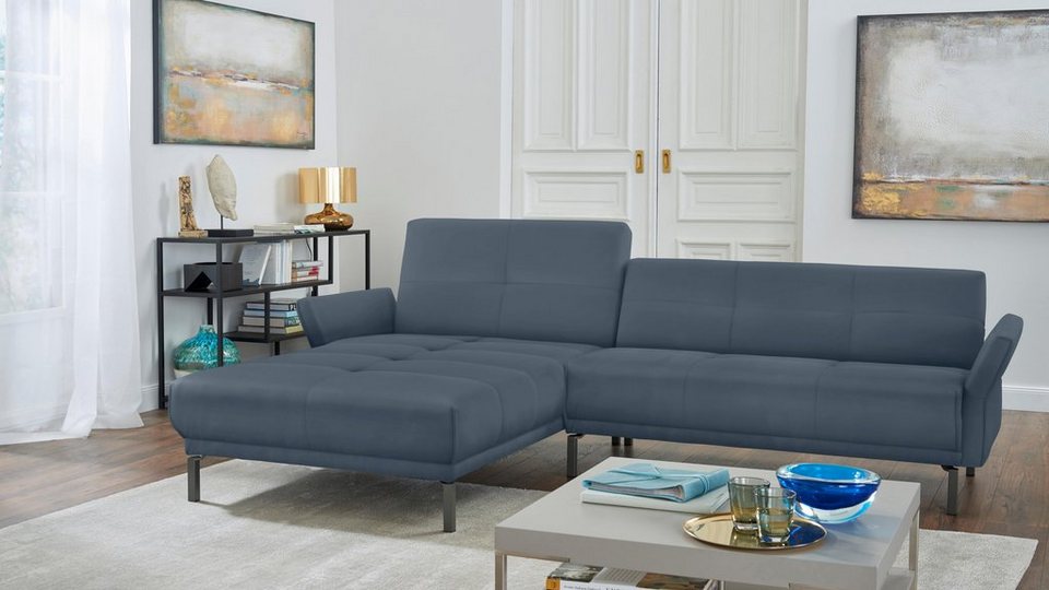 Hülsta Sofa Ecksofa »hs.410«, mit verstellbaren Arm- und ... Hülsta Sofa Ecksofa »hs.410«, mit verstellbaren Arm- und ...