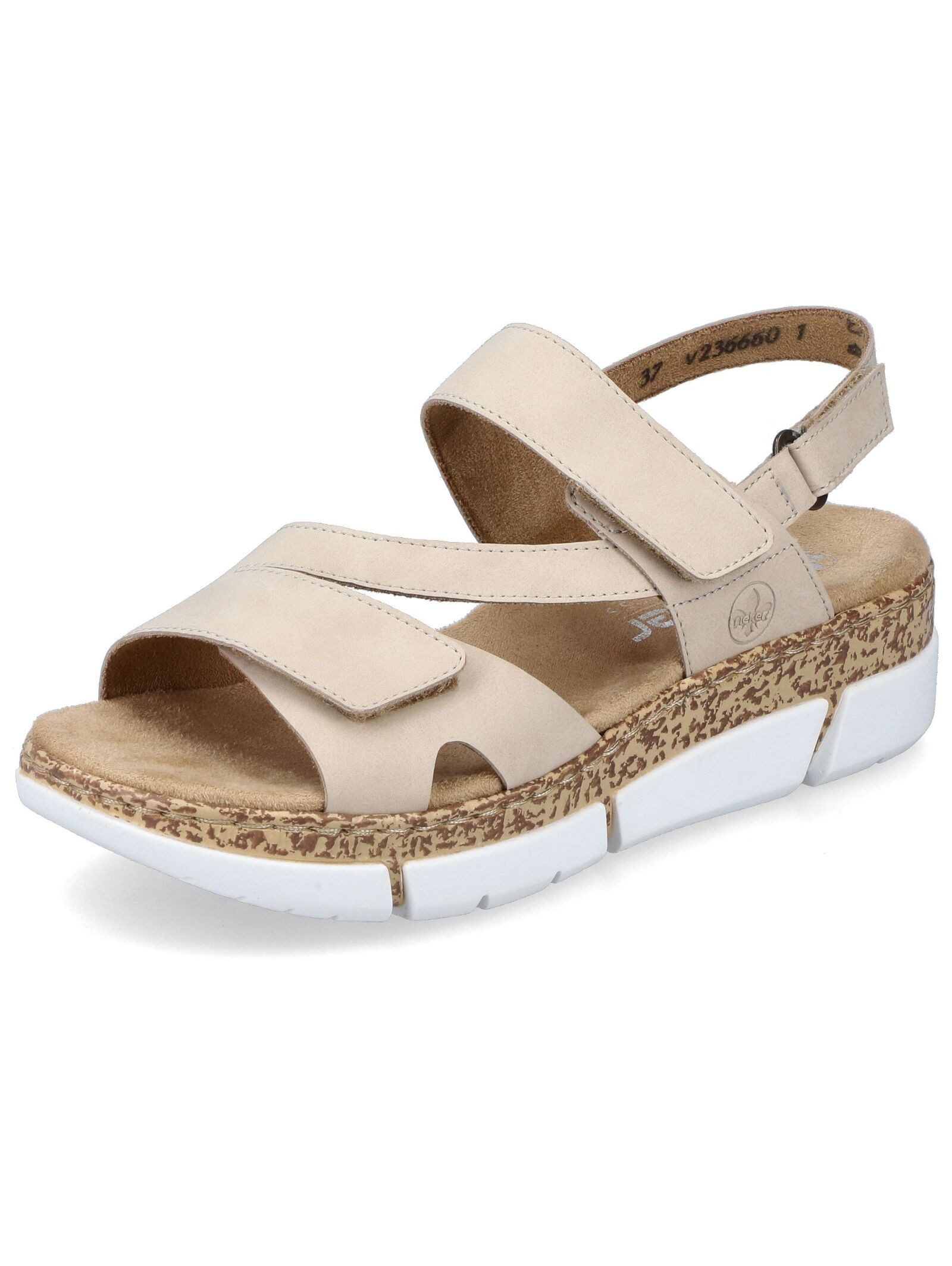 Rieker Sandalen Lederimitat . Riemchensandalette