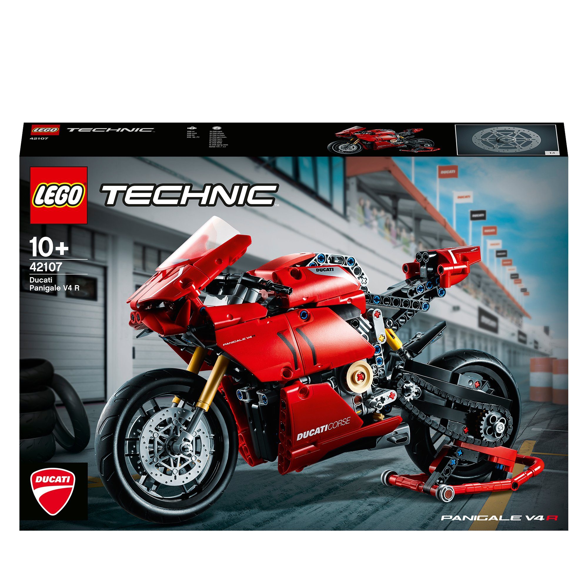 LEGO® LEGO Ducati Panigale V4 R Konstruktionsspielsteine