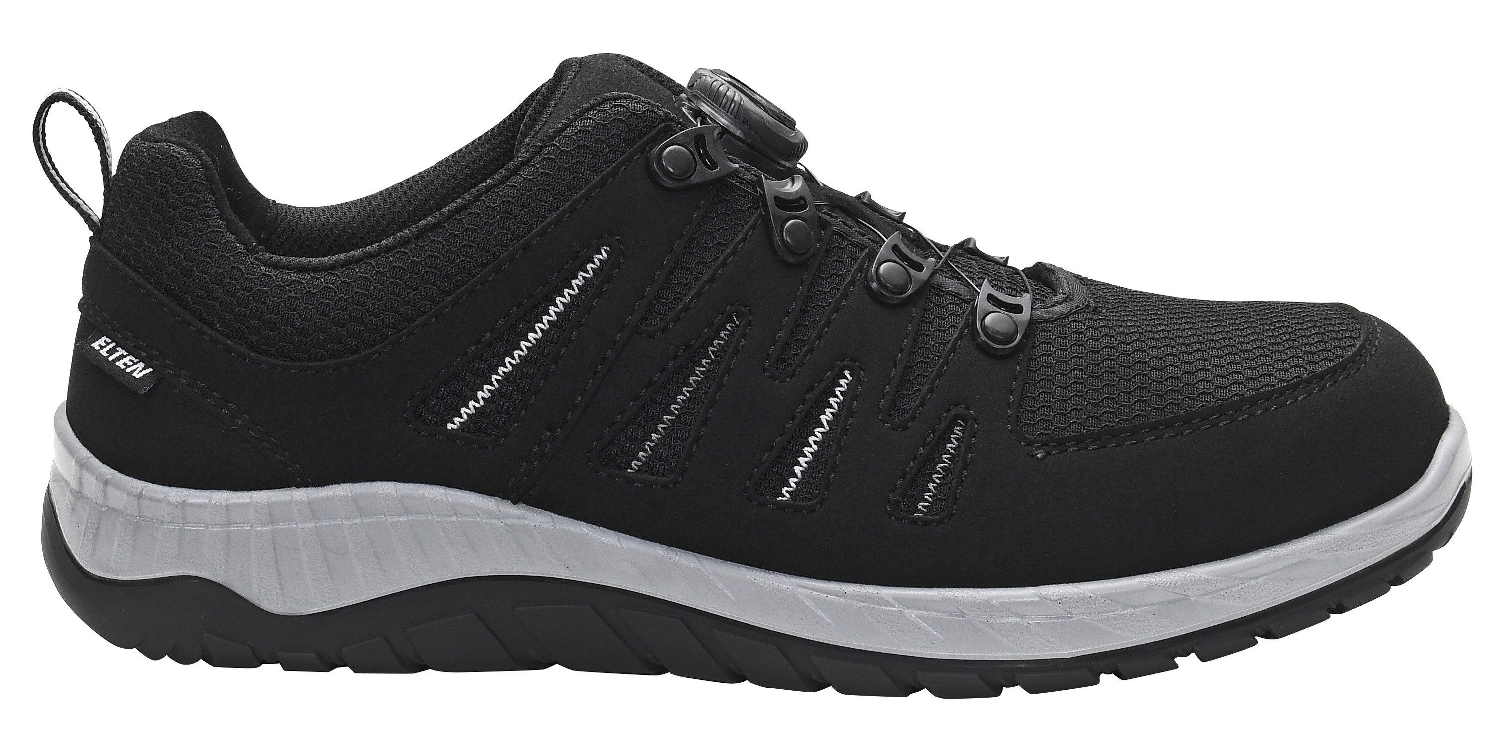 ELTEN MADDOX BOA® black-grey Low ESD S3S Sicherheitsschuh (Schuhkarton, Paar) – Bild 3 von 5