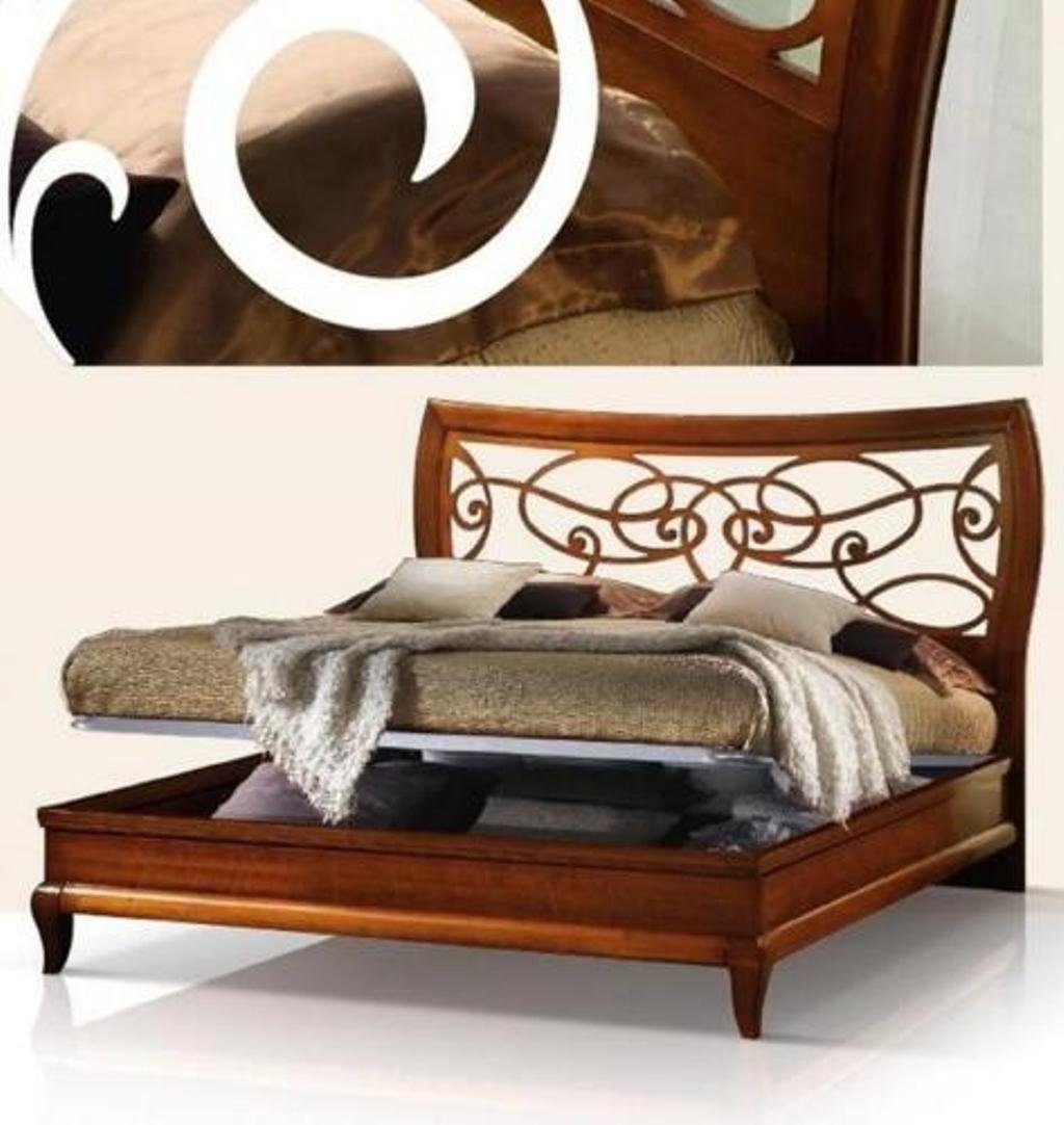 JVmoebel Bett, Bett Luxus Schlafzimmer Doppelbett Polster Betten Doppel Bettrahmen | Bettgestelle